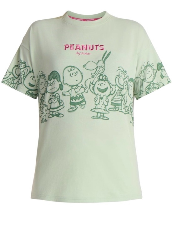 Walmart Tops - Peanuts Women's Charlie Brown and Friends Graphic